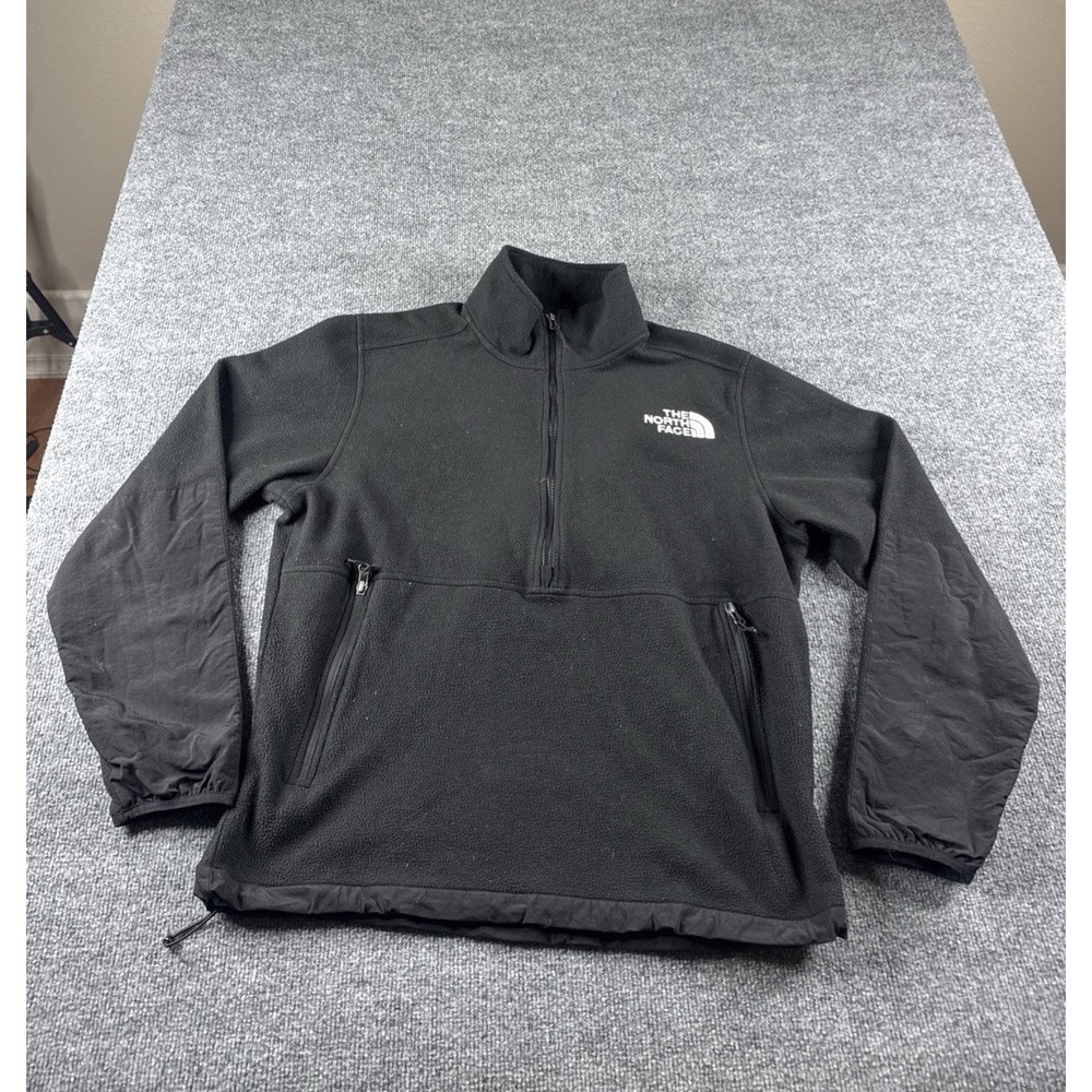 The‎ North Face TKA Kataka Fleece Sweatshirt Mens L Black Zip Pockets Outdoors